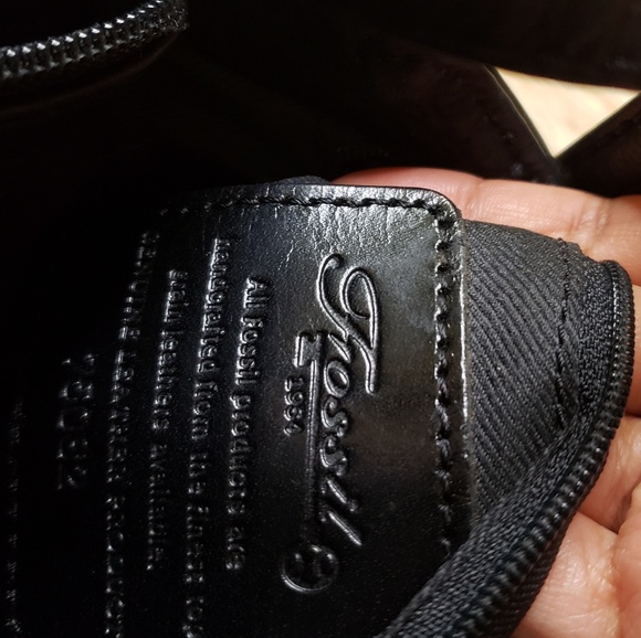 🚫SOLD🚫 Vintage Fossil Leather Purse Hand Bag - Picture 5 of 8